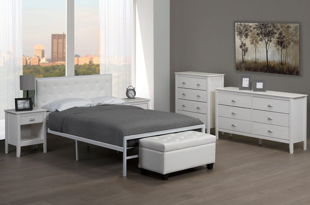 T2208 Bed White