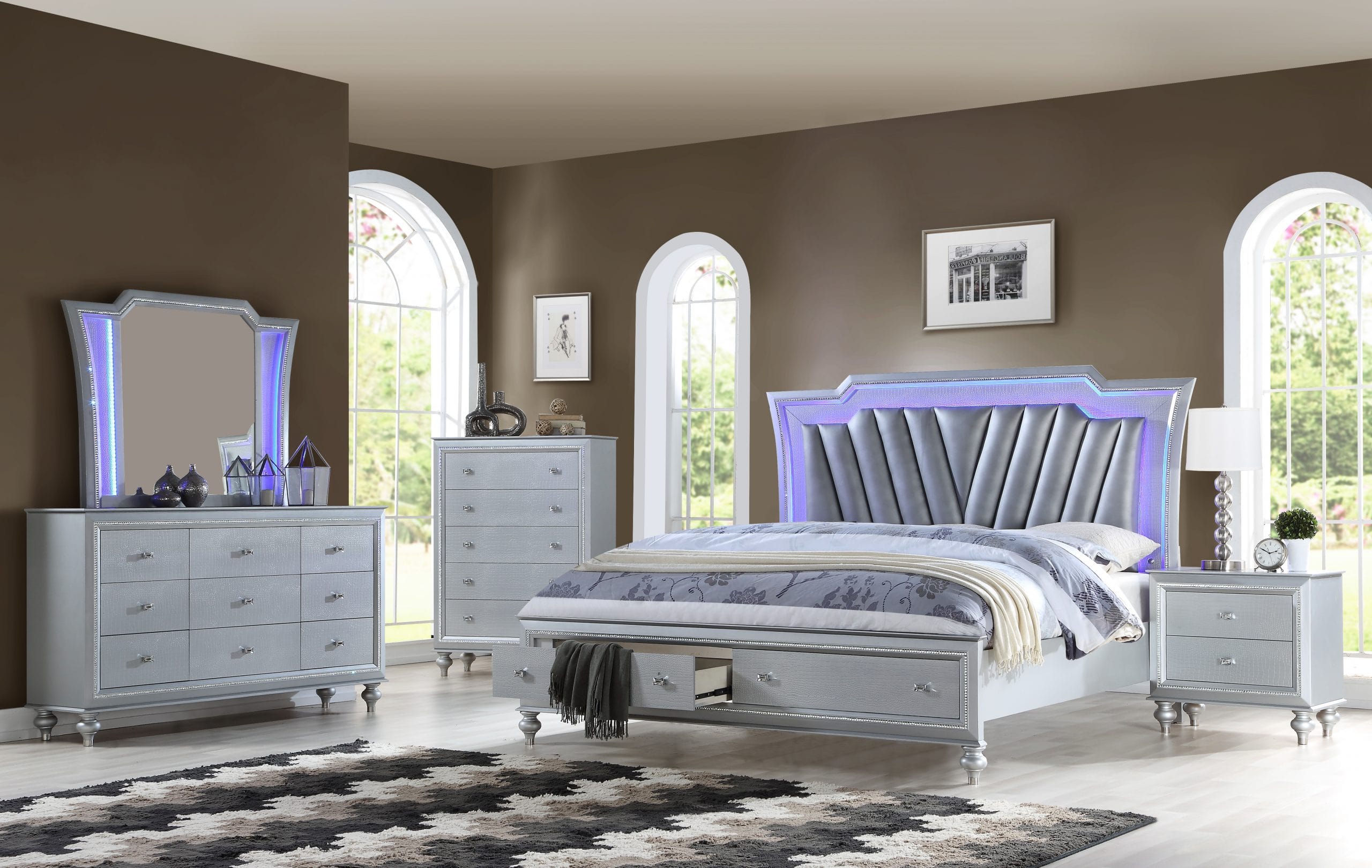 Crystal Bedroom Set