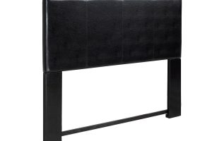 Alternative view of Queen Size Faux Leather Platform  Bed