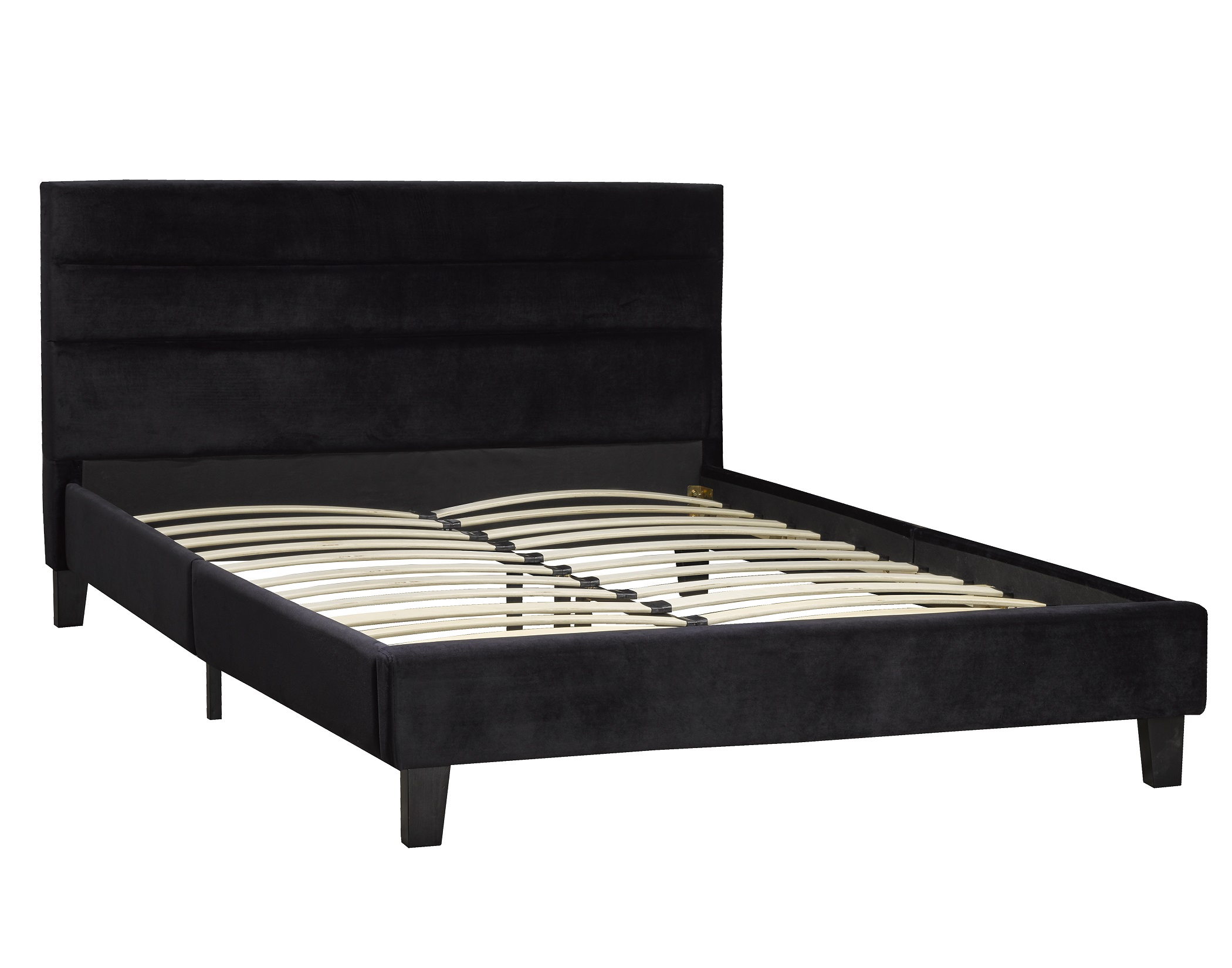 LX895 BLK ORABELLE PLATFORM Full BED FRAME BLACK - Image 2