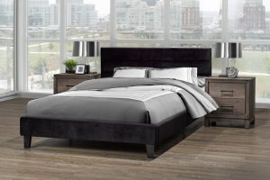 LX895 BLK ORABELLE PLATFORM Full BED FRAME BLACK