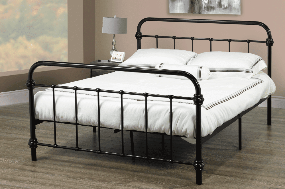 T2335 Double Size Bed Black