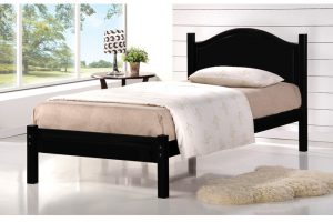 Alternative view of T2342 Double Size Bed White