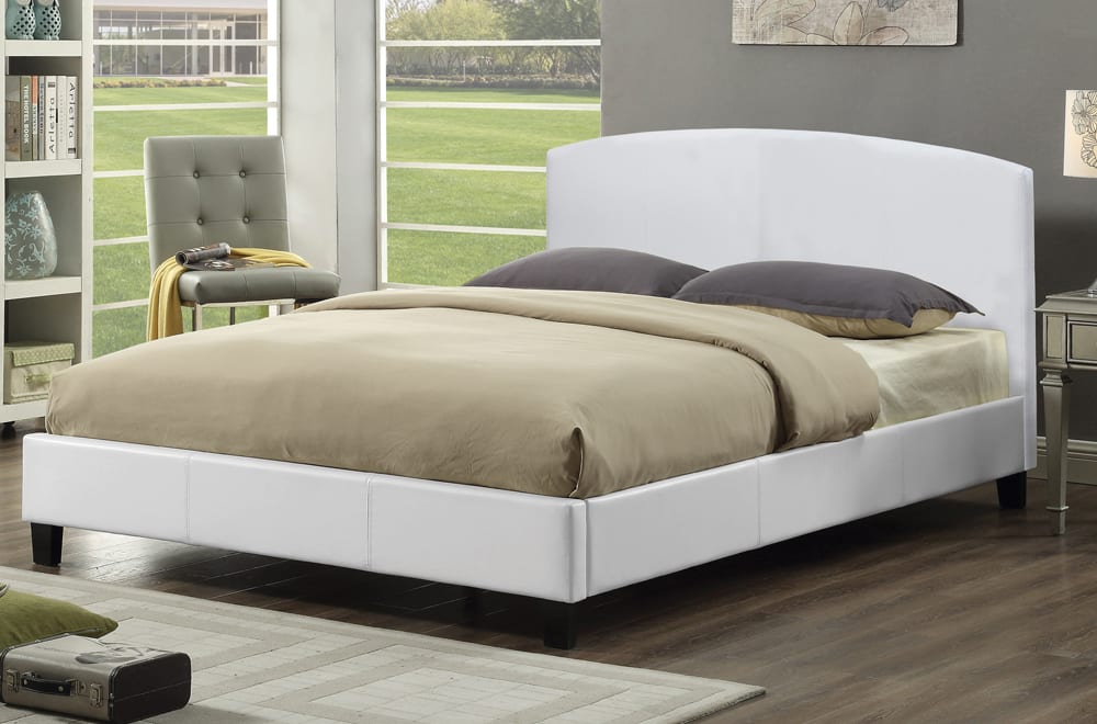 T2350 Double Size Bed White