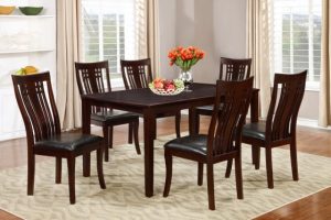 Brassex 7 piece F-1102-TT XAVIER DINING SERIES