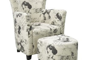 Alternative view of Brassex 0710 CLUB CHAIR W. OTTOMAN