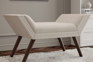 Worldwide Lana Bench in Beige