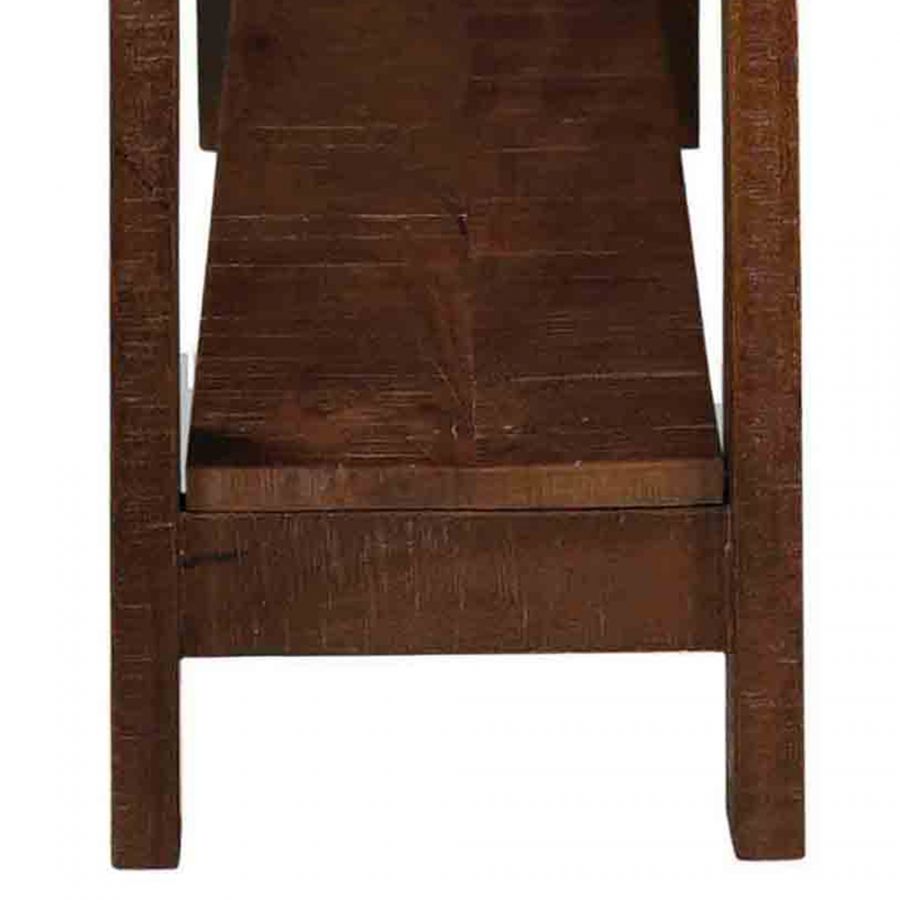 Worldwide Volsa Console Table in Walnut - Image 6