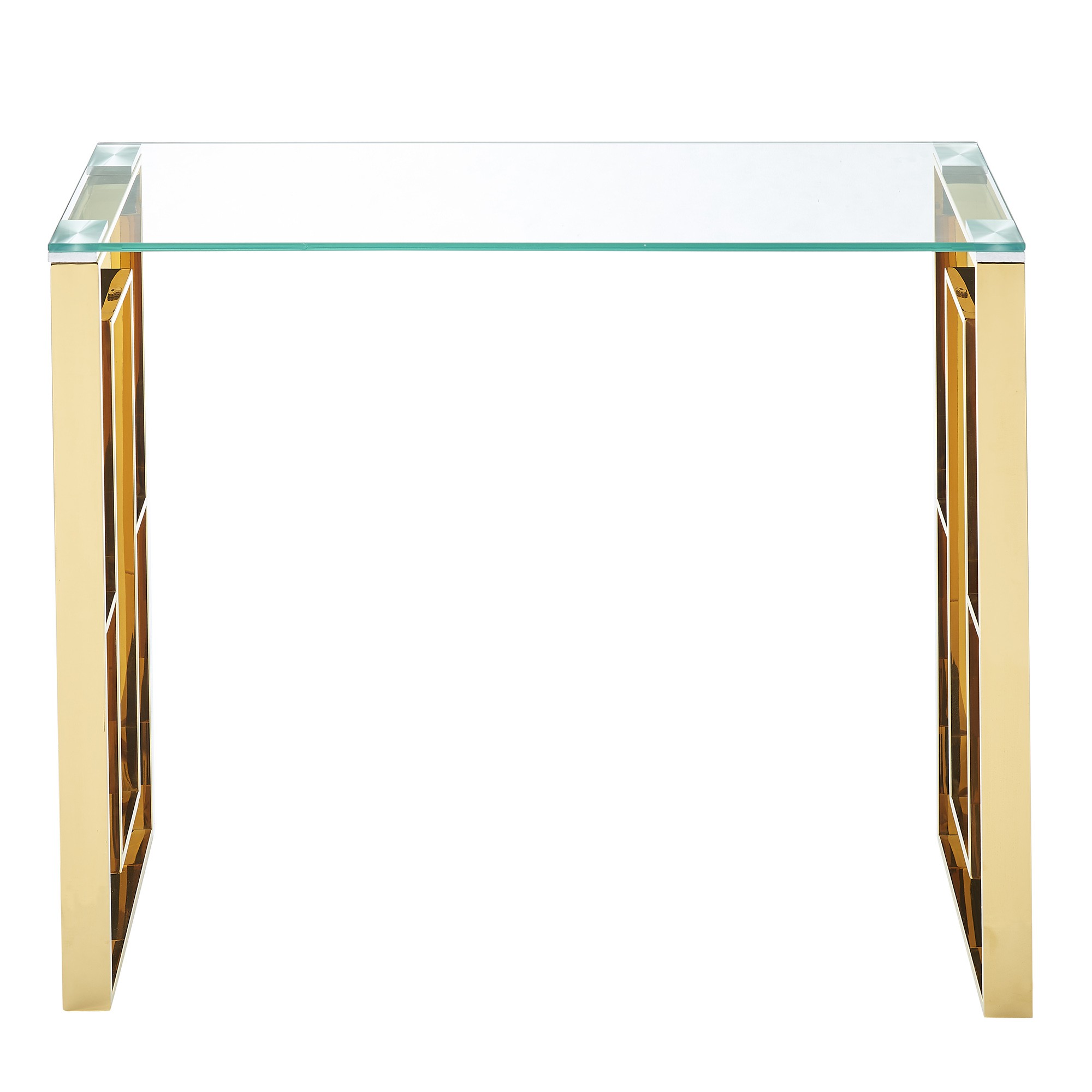 Worldwide Eros Console/Desk in Gold - Image 3