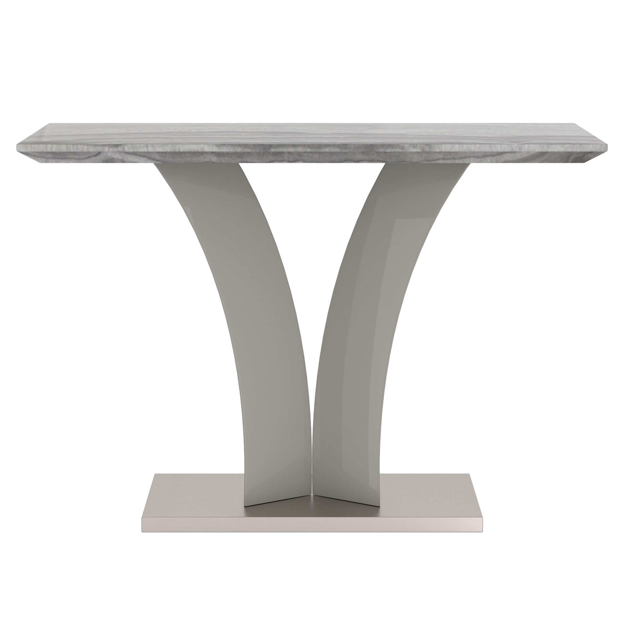 Worldwide Napoli Console Table in Grey - Image 3