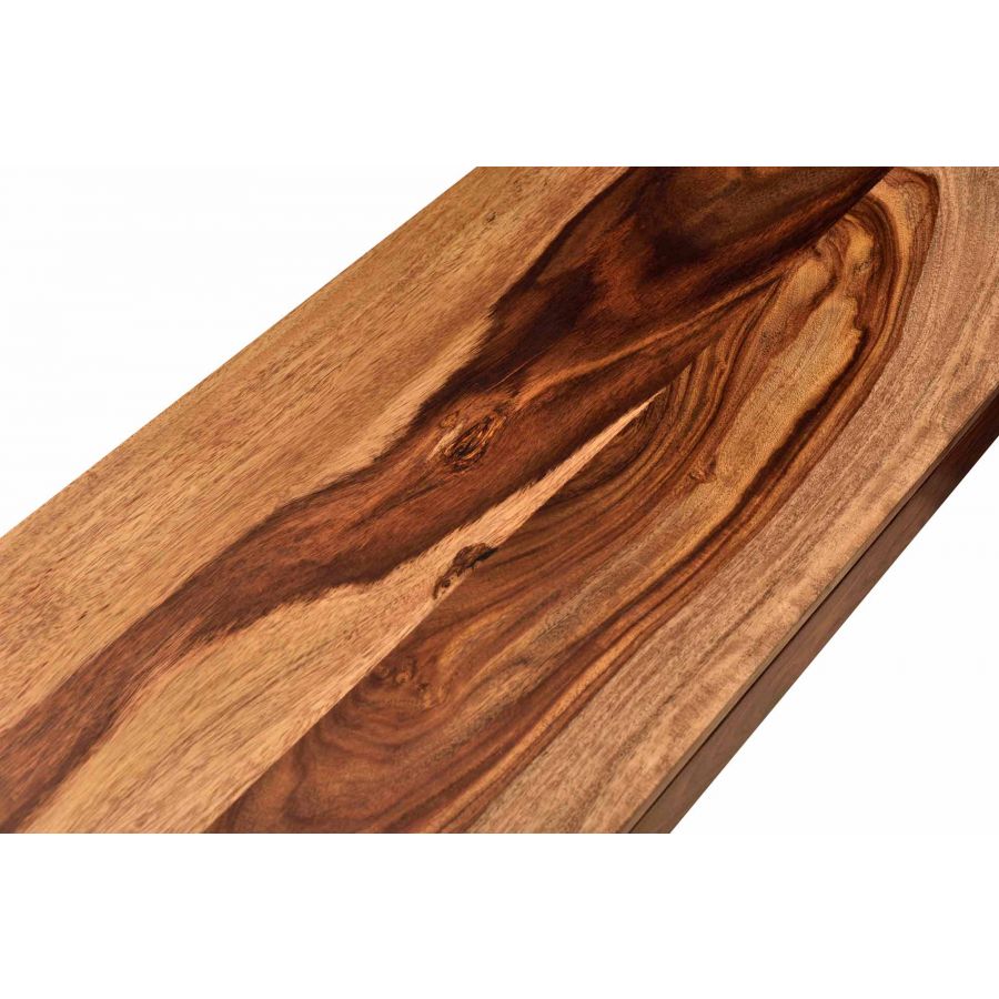 Worldwide Idris Console/Desk in Dark Sheesham - Image 6