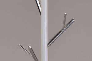 Alternative view of Worldwide Orin Coat Rack in White