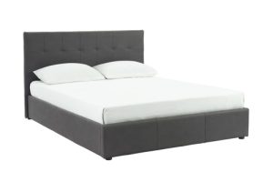 Worldwide Extara King Platform Storage Bed in Grey