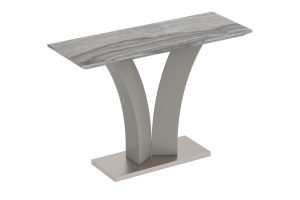 Worldwide Napoli Console Table in Grey