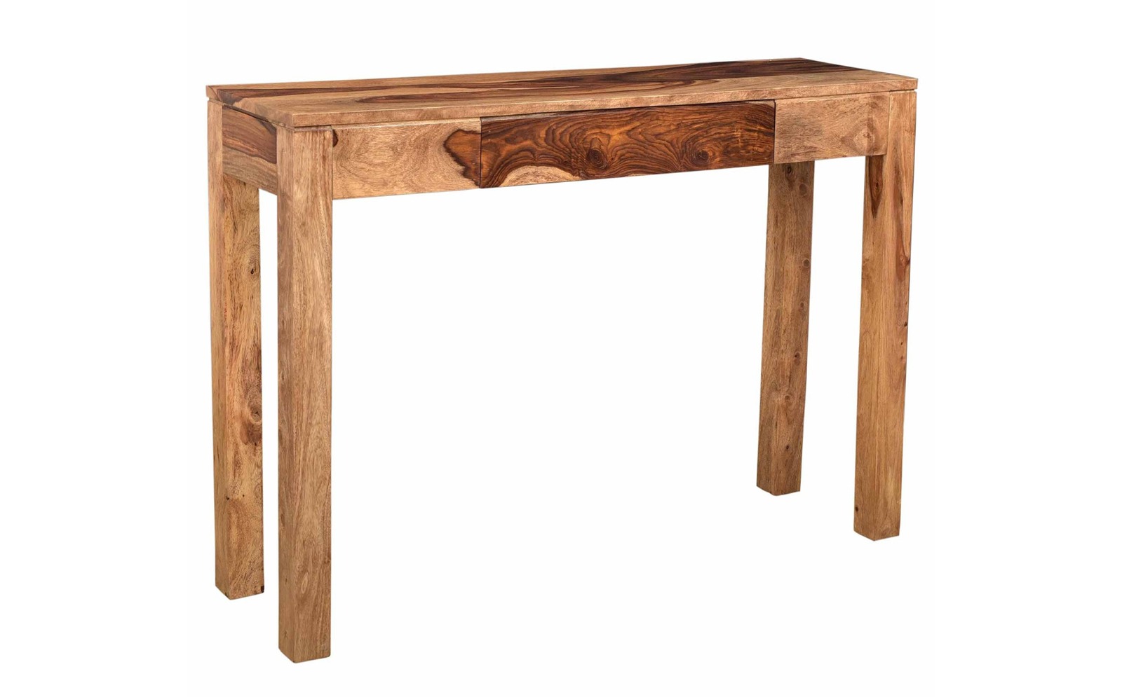 Worldwide Idris Console/Desk in Dark Sheesham