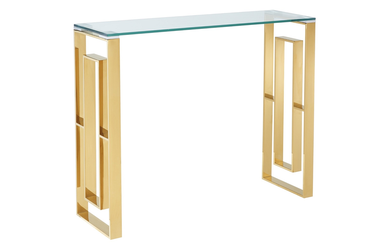 Worldwide Eros Console/Desk in Gold