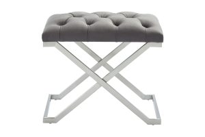 Worldwide Aldo Bench in Grey/Silver