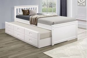 IF-300-W Trundle bed Without Drawer