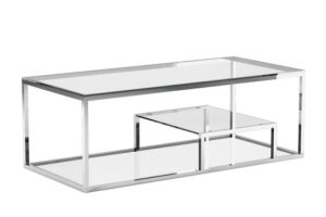 Barold GY-CT-8005 Polished Steel Coffee Table