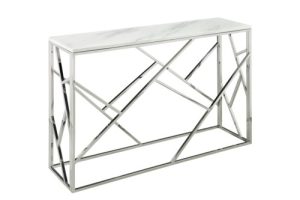 CAROLE Console Table GY-CST2051214-M Faux Marble Top Carole