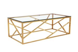 Alternative view of Carole Gold Coffee Table B (Golden)