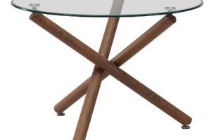 Alternative view of Worldwide Rocca/Lyna 5pc Dining Set, Walnut/Beige