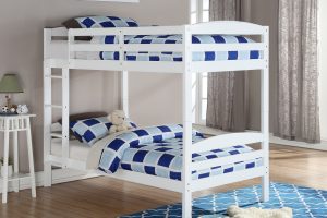 Ifdc B-124-W Single over single bunk bed