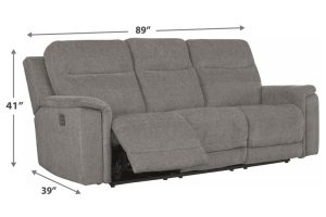 Alternative view of Mouttrie Power Reclining Sofa