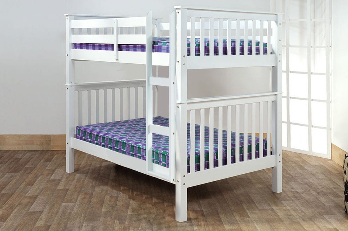 T2502 Bunk bed In White