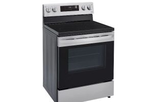 Alternative view of LG LREL6321S Stove