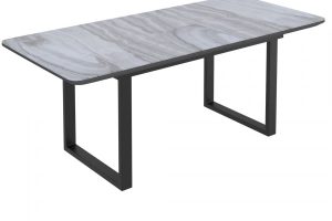 Alternative view of Gavin/Devo 7pc Dining Set, Black/Black