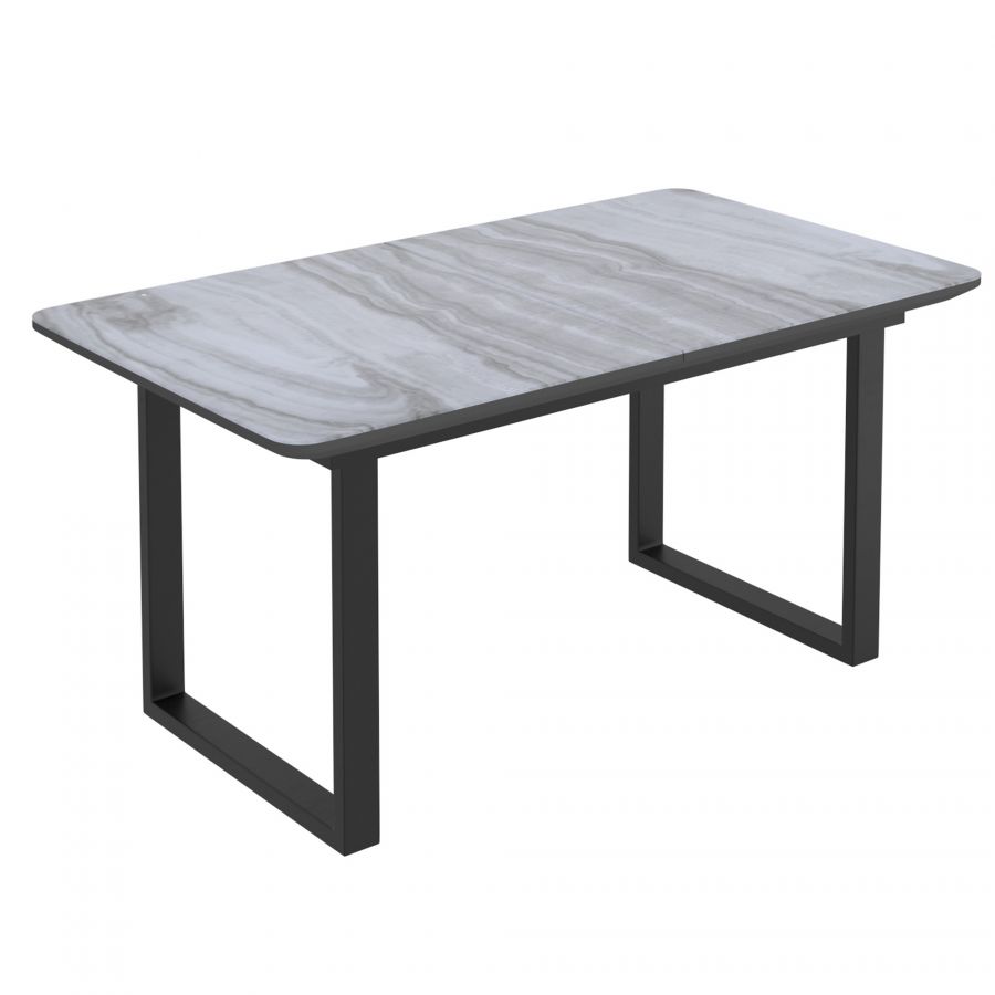 Gavin/Devo 7pc Dining Set, Black/Black - Image 3