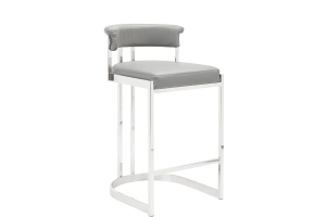 Corona Counter Chair Gy-Cou-8216 Grey Pu
