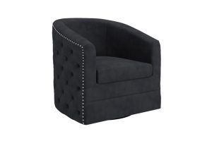 Velci Accent Chair in Black