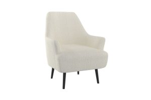 Zoey Accent Chair in Crème