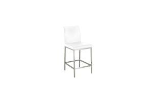 Havana Counter Chair Gy649 S25 White/ Brushed Pu