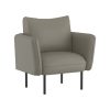 Ryker Accent Chair in Grey-Beige and Black
