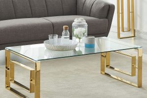 Eros Coffee Table In Gold