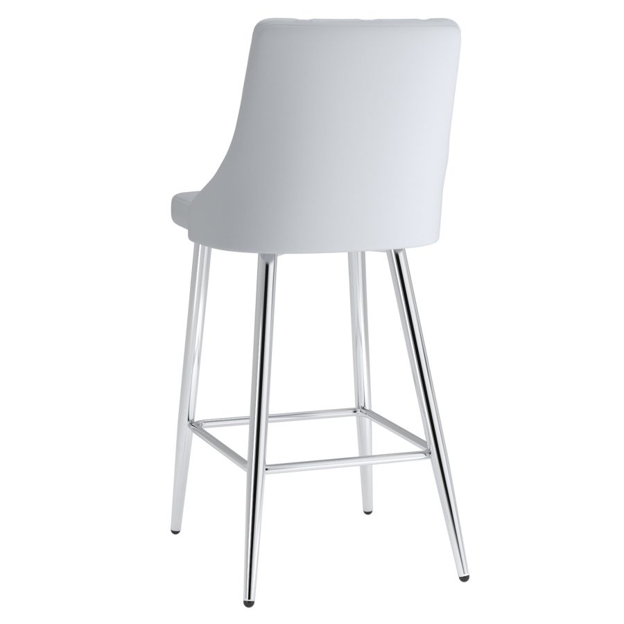 Devo 26" Counter Stool, Set of 2, in Light Grey - Image 8