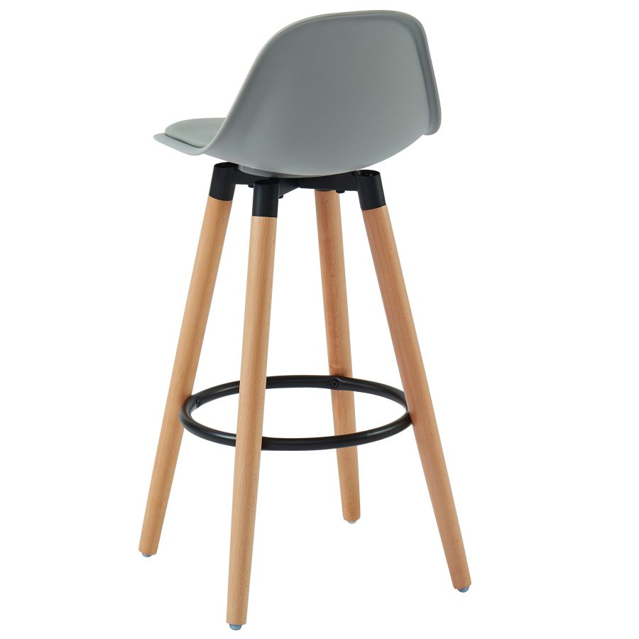 Diablo 26" Counter Stool, Set of 2 in Grey and Natural - Image 8