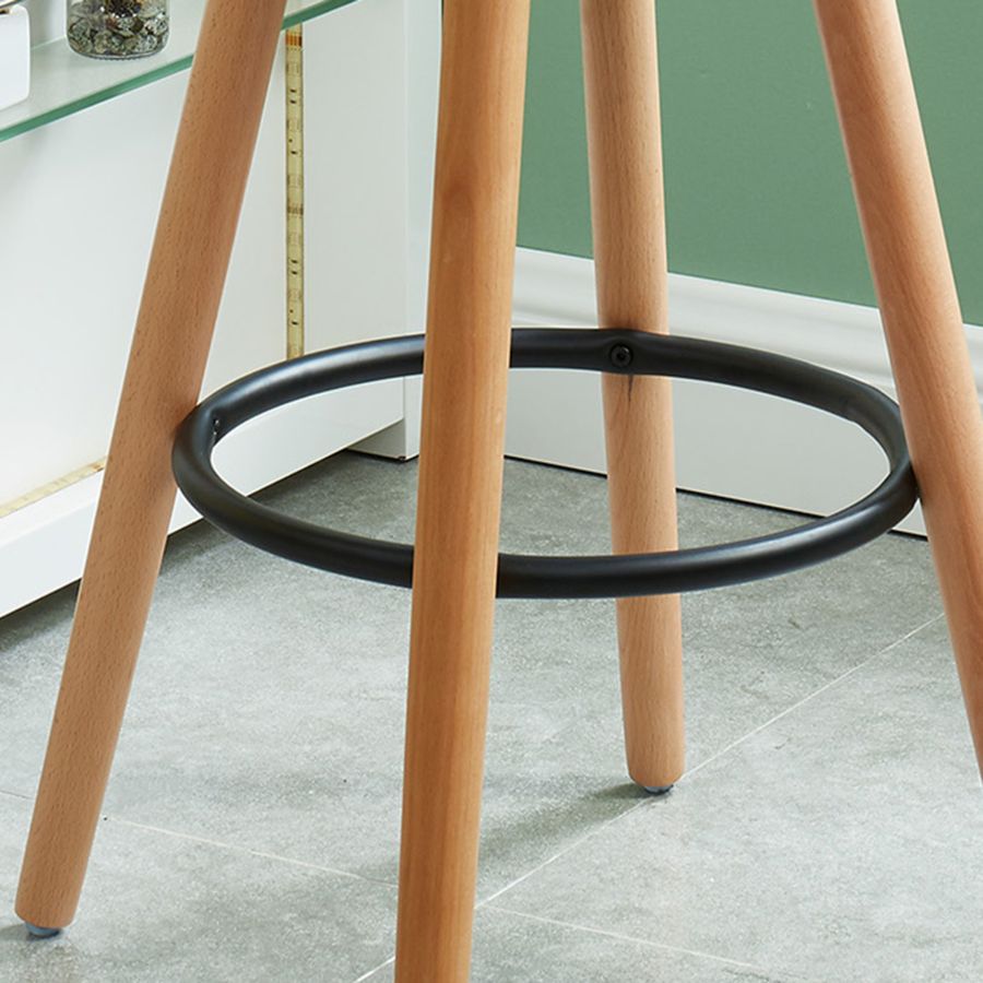 Diablo 26" Counter Stool, Set of 2 in Grey and Natural - Image 5