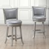 Alternative view of Rowan 26" Counter Stool, Set of 2 in Grey