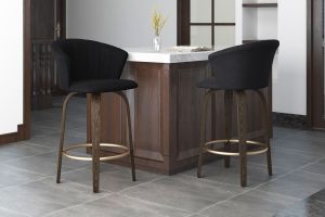 Alternative view of Tula 26" Counter Stool in Black and Washed Oak