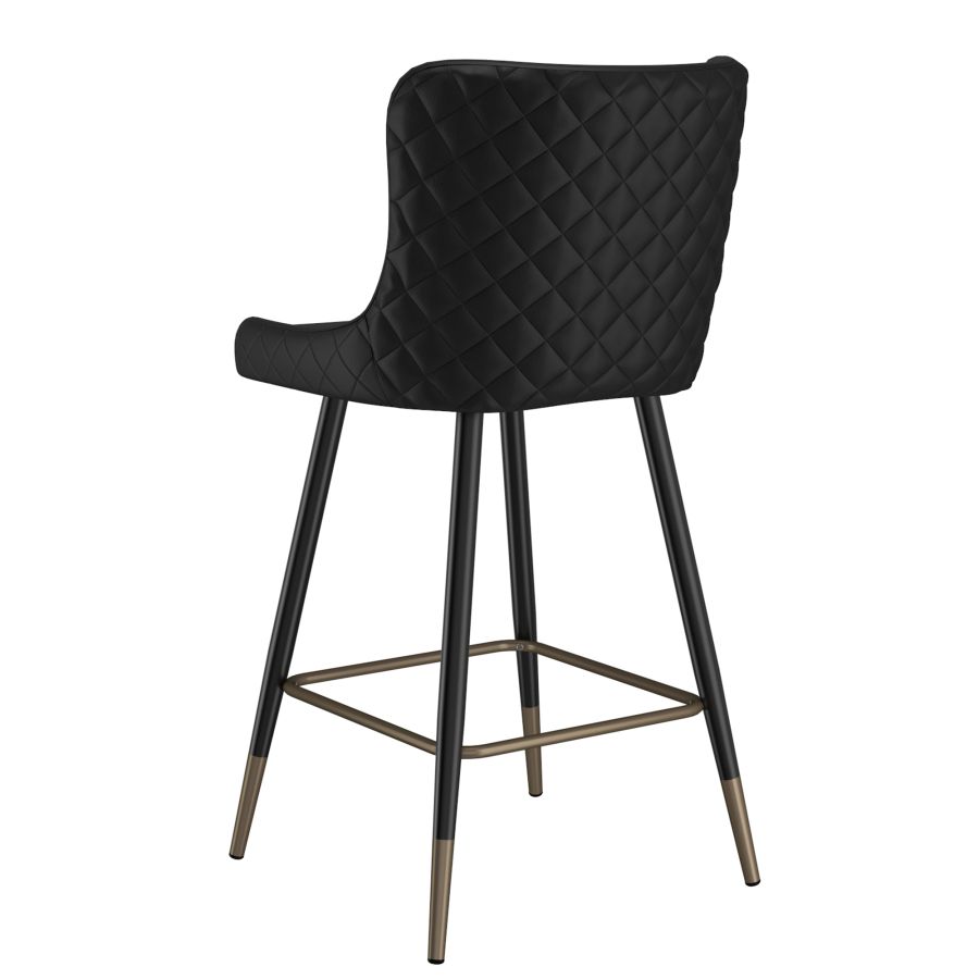 Xander 26" Counter Stool, Set of 2, in Black - Image 8