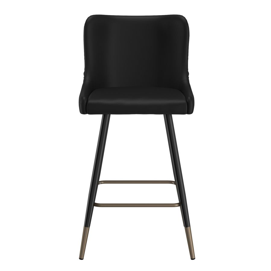 Xander 26" Counter Stool, Set of 2, in Black - Image 7