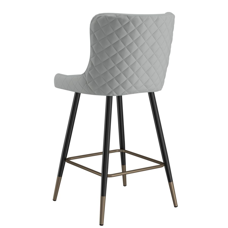 Xander 26" Counter Stool, Set of 2, in Light Grey - Image 8