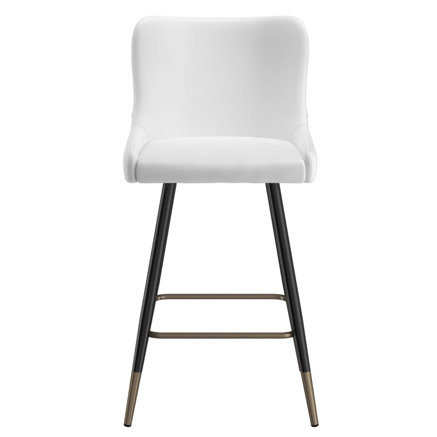 Xander 26" Counter Stool, Set of 2, in White - Image 7