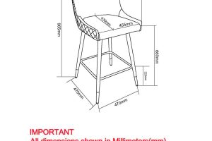 Alternative view of Xander 26" Counter Stool, Set of 2, in Light Grey