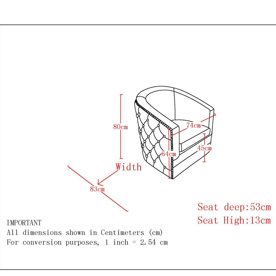 Velci Accent Chair in Black - Image 4