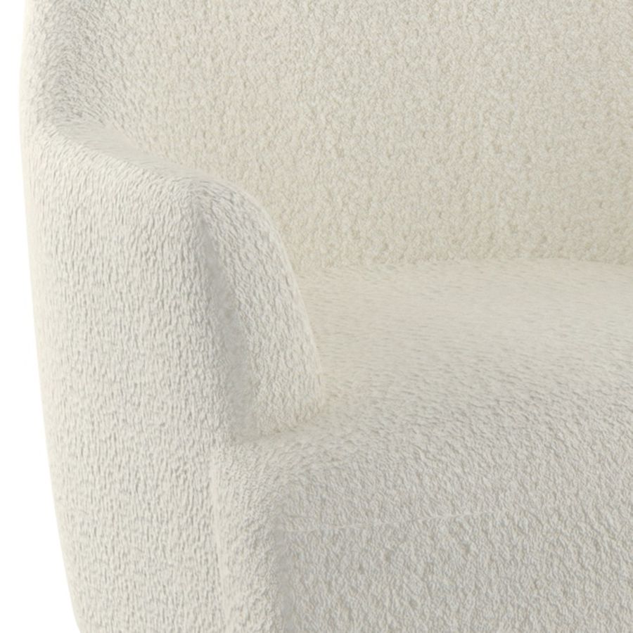 Zoey Accent Chair in Crème - Image 4